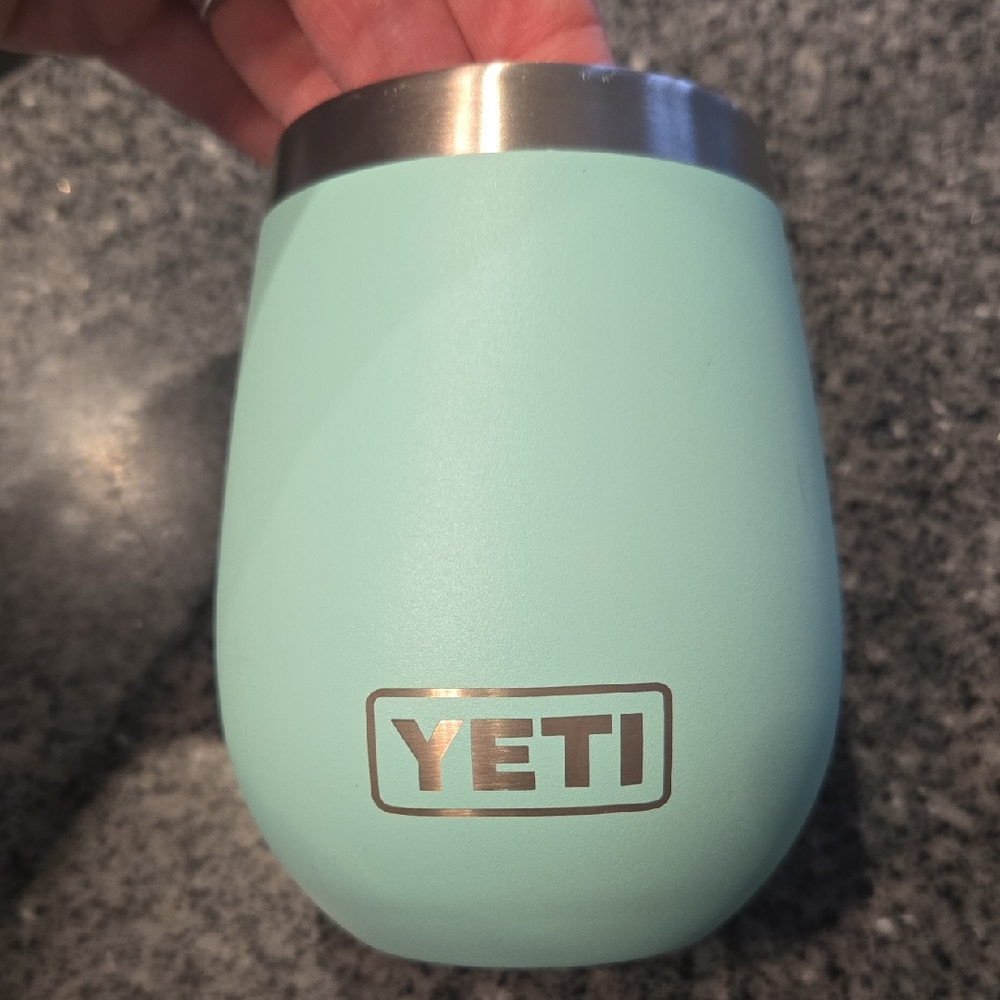 YETI Seafoam Stainless Steel Wine Tumbler